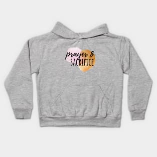 Prayer & Sacrifice // Our Lady of Fatima Kids Hoodie